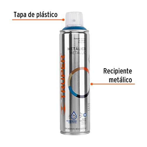 AEROSOL AZUL METALICO TRUPER 19060