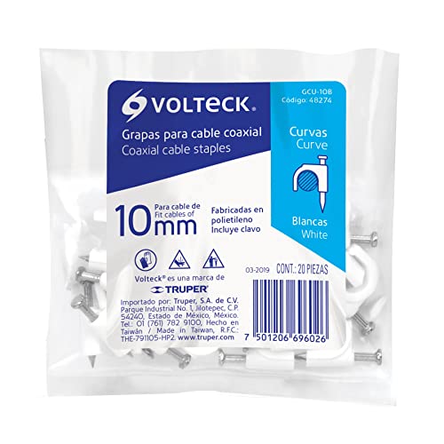GRAPA PARA CABLE 10MM VOLTECK 48274