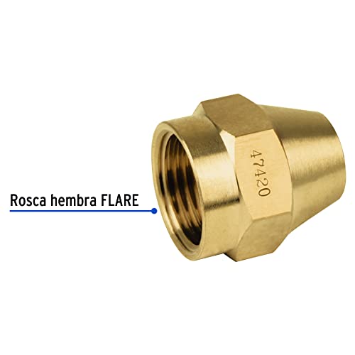 TUERCA CÓNICA 1/2 FOSET 47420