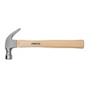 MARTILLO SEMIPULIDO UÑA CURVA 16oz PRETUL 22290
