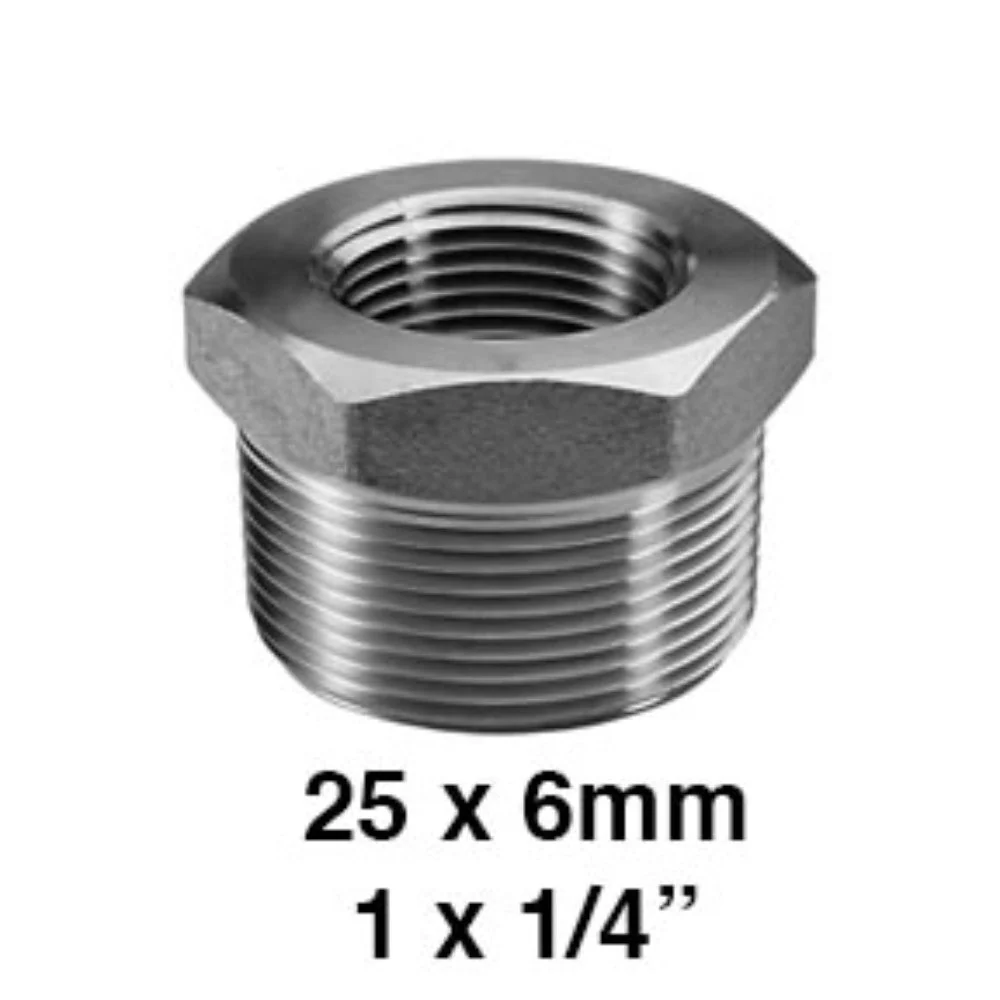 REDUCCION BUSHING GALVANIZADA 1-1/4 RBG114