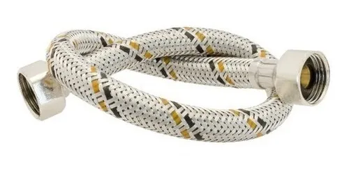 MANGUERA LAV/FREG 1/2-1/2-60CM RUGO