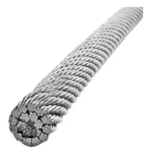 CABLE DE ACERO GALVANIZADO 7X19 HILOS 1/8 FIERO (TRUPER) 44211