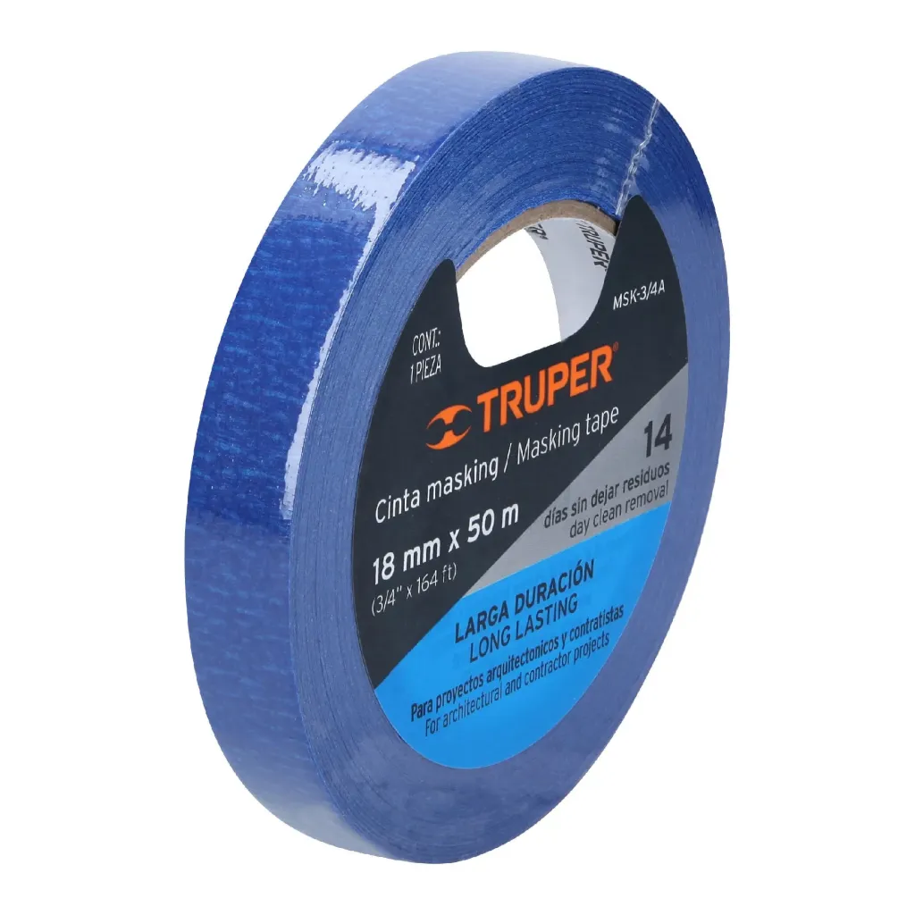 [12621] CINTA MASKING PARA PINTORES 3/4" TRUPER 12621