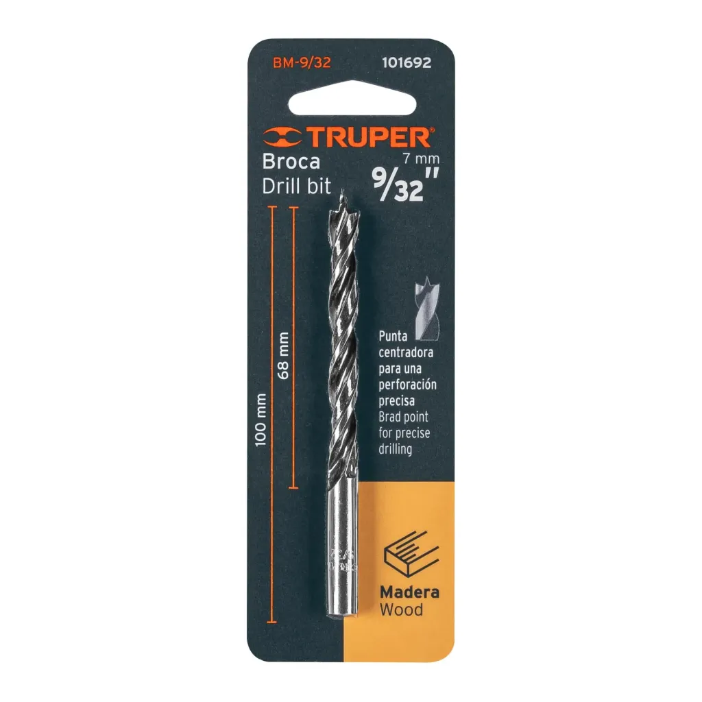[101692] BROCA PARA MADERA 9/32" TRUPER 101692